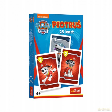 Karty Piotruś- Psi Patrol