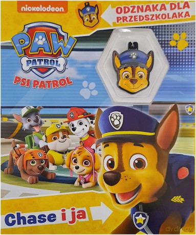Psi Patrol- Odznaka dla przedszkolaka [KSIĄŻKA]