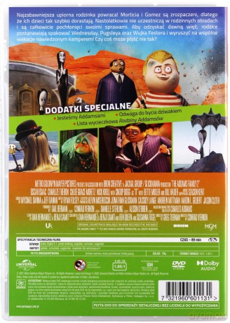 Rodzina Addamsów 2 [DVD]