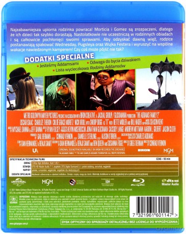 Rodzina Addamsów 2 [Blu-Ray]