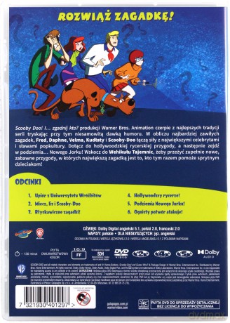 Scooby Doo! I… Zgadnij Kto? Sezon 1, Część 3 [DVD]