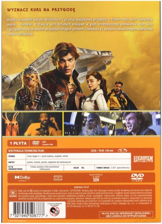 Han Solo: Gwiezdne wojny - historie (Star Wars) [DVD]