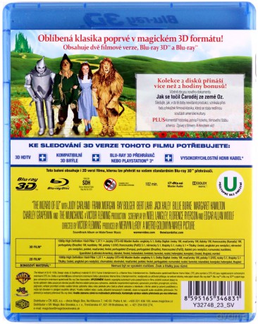 Czarnoksiężnik z Oz [Blu-Ray 3D]+[Blu-Ray]