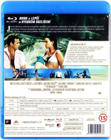 007 James Bond Operacja Piorun [Blu-Ray]