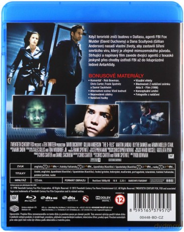 Z archiwum X: Pokonać przyszłość [Blu-Ray]