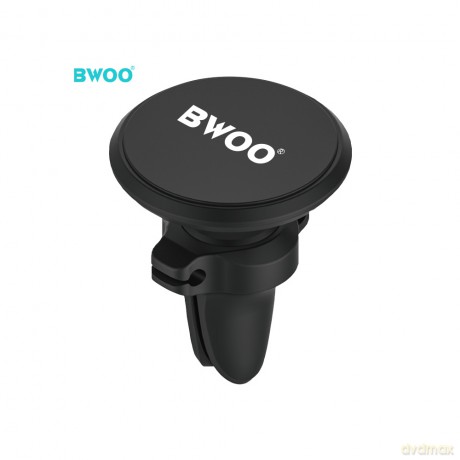 BWOO uchwyt samochodowy ZJ67 magnetyczny z klipsem na kabel czarny do kratki