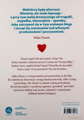 Antyporadnik. Jak stracić męża, żonę i inne ważne osoby - Mika Dunin [KSIĄŻKA]