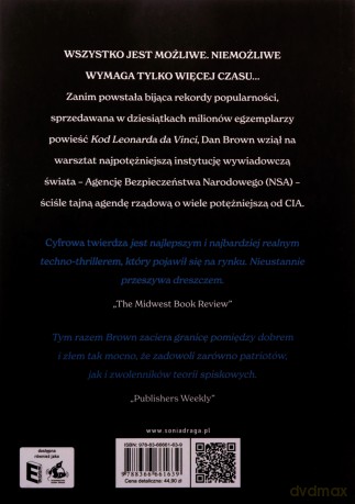 Cyfrowa twierdza - Dan Brown [KSIĄŻKA]