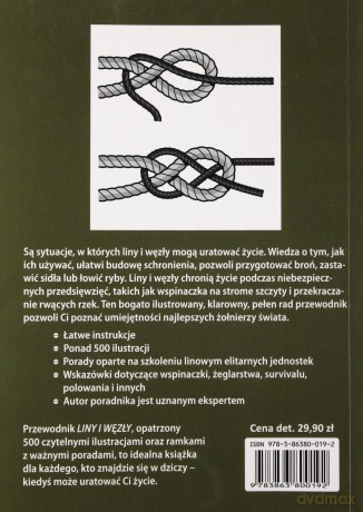 Liny I Węzły We Wspinaczce Żeglarstwie I Survivalu - Charles Stronge [KSIĄŻKA]