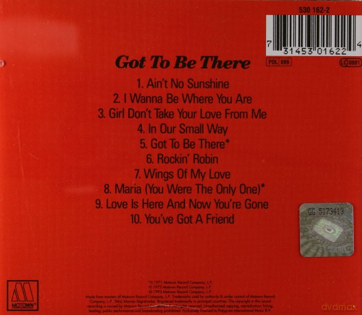 Michael Jackson: Got to be there [CD]