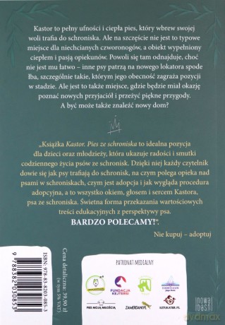 Kastor. Pies ze schroniska - Alicja Kalinowska [KSIĄŻKA]