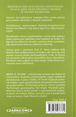 Leżąc na kozetce - Irvin D. Yalom [KSIĄŻKA]