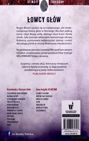 Łowcy głów (wyd. specjalne) - Jo Nesbo [KSIĄŻKA]