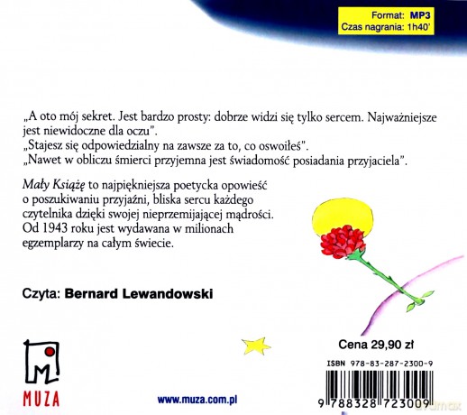 Mały Książę - Antoine de Saint-Exupery [AUDIOBOOK]