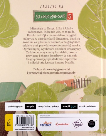 Poznaj rodzinę Poziomków. Poziomkowie z ulicy Słonecznikowej (Tom 1) - Aniela Cholewińska-Szkolik [KSIĄŻKA]