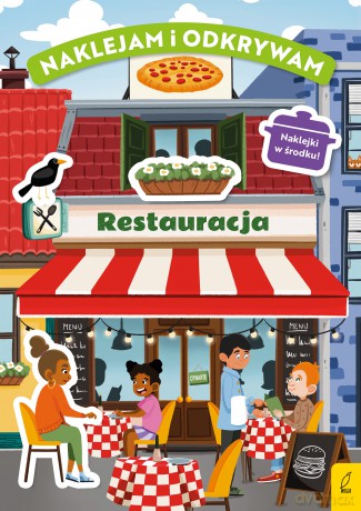 Restauracja. Naklejam i odkrywam [KSIĄŻKA]