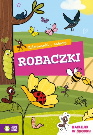 Robaczki. Kolorowanki i zabawy [KSIĄŻKA]
