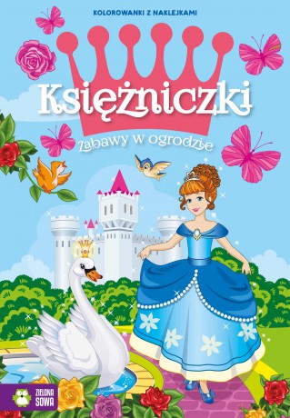 Zabawy w ogrodzie. Księżniczki [KSIĄŻKA]