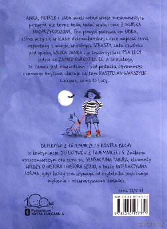 Zagadka czarnego psa. Detektywi z Tajemniczej 5 kontra duchy (Tom 1) - Marta Guzowska [KSIĄŻKA]