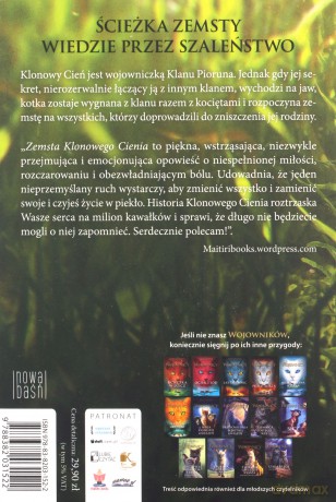 Zemsta Klonowego Cienia. Wojownicy. Nowela - Erin Hunter [KSIĄŻKA]