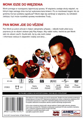 Monk 27: Monk idzie do więzienia [DVD]