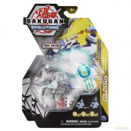 Figurka Bakugan Evolustions Ekstra Moc Kula + nanogans Pack 6 [FIGURKA]