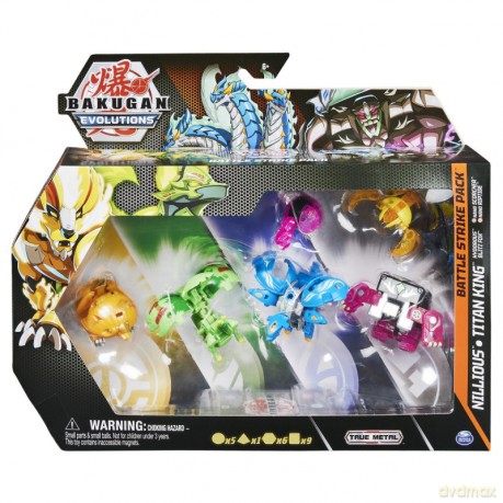 Figurki Bakugan Evolustions Mega rozgrywka Pack 3 [FIGURKA]