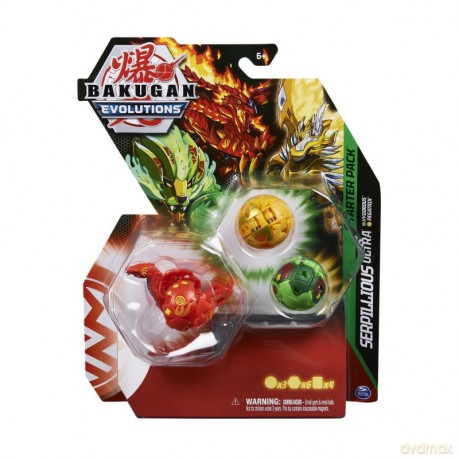 Figurki Bakugan Evolustions zestaw startowy 72 [FIGURKA]