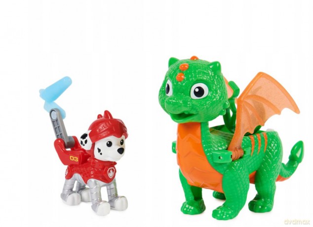 Figurki Psi Patrol Odważni Rycerze Figurka + Smok Asortyment [FIGURKA]