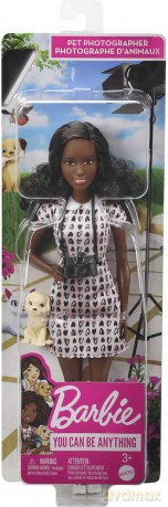 Lalka Barbie Kariera Lalka Fotografka zwierząt domowych