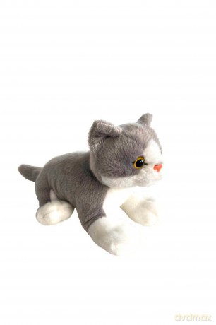 Maskotka Kot szary 30 cm