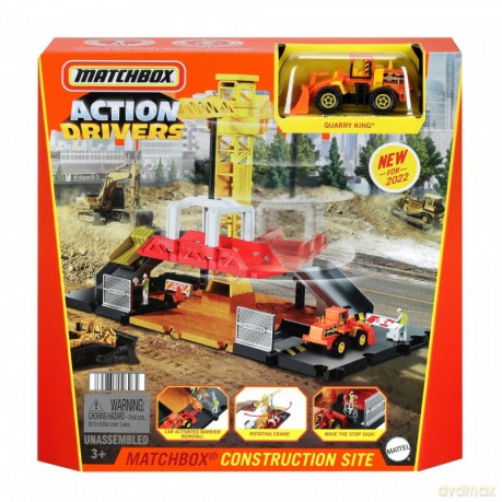 Matchbox Prawdziwe przygody Plac budowy Zestaw startowy