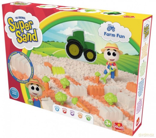 Piasek Super Sand Zabawa na farmie