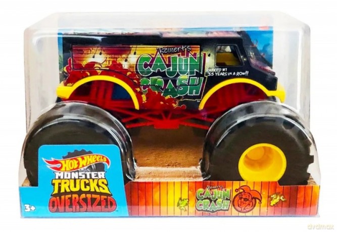 Pojazd Monster Trucks 1:24 Reinerts Cajun Crash