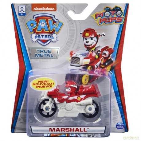 Pojazd Psi Patrol Die Cast Motocykl Marshall
