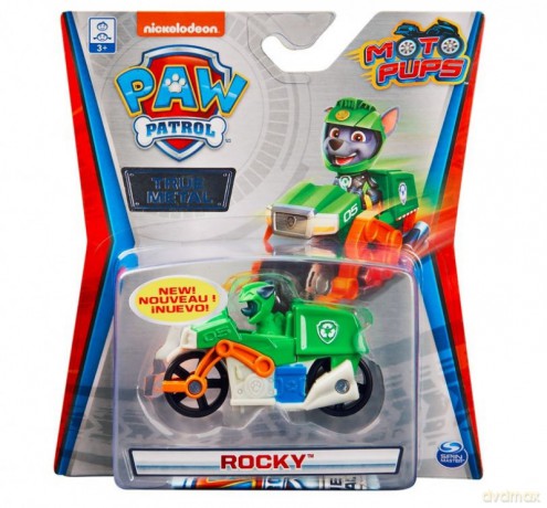 Pojazd Psi Patrol Die-Cast Moto Rocky