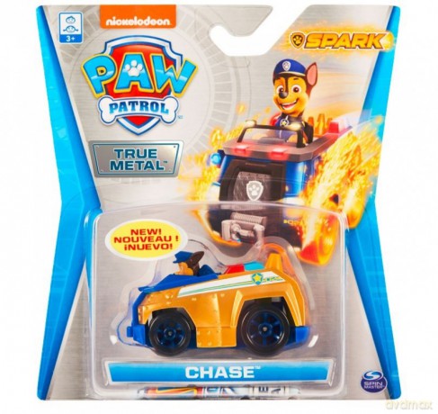 Pojazd Psi Patrol Die-Cast Spark Chaser Chase