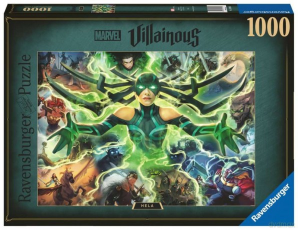 RAVENSBURGER 1000 el. Villainous. Hela [PUZZLE]