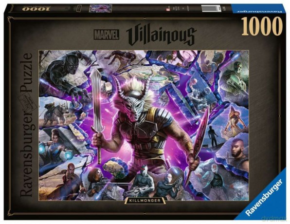 RAVENSBURGER 1000 el. Villainous. Killmonger [PUZZLE]