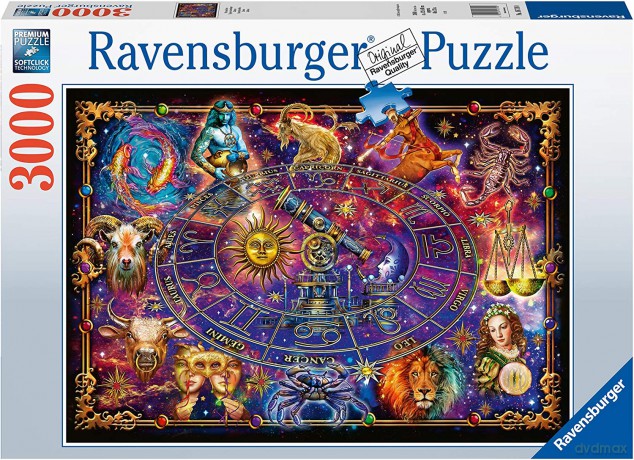 RAVENSBURGER 3000 el. Znaki zodiaku [PUZZLE]