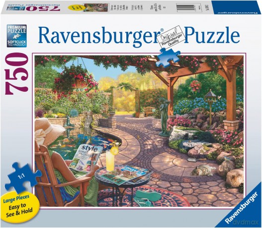 RAVENSBURGER Duży Format Piękne podwórko 750 el. [PUZZLE]