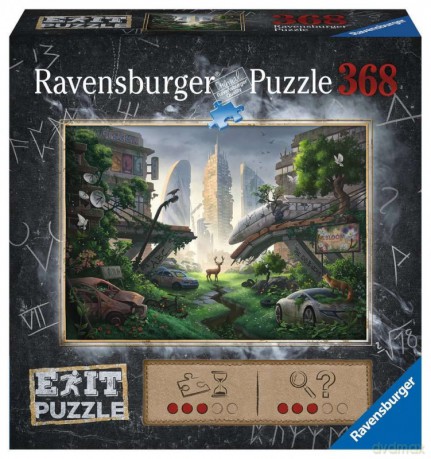 RAVENSBURGER EXIT Opustoszałe miasto 368 el. [PUZZLE]