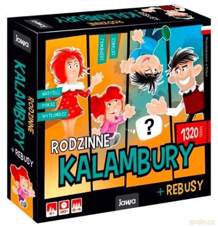 Rodzinne KALAMBURY i REBUSY [GRA]