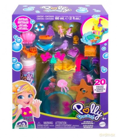 Zestaw Bąbelkowe akwarium Polly Pocket [FIGURKA]