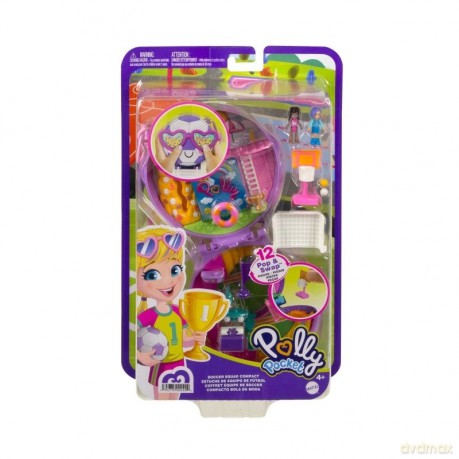 Zestaw figurek Polly Pocket Piłkarska przygoda Zestaw kompaktowy [FIGURKA]