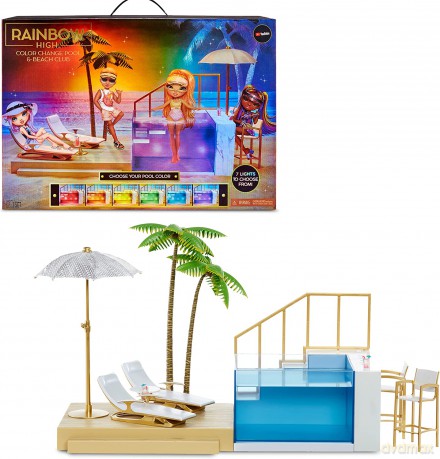 Zestaw Rainbow High Color Change Pool