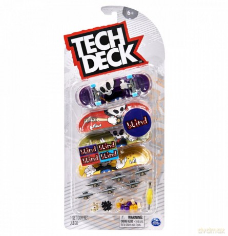Zestaw Tech Deck fingerboard, 4pack, 1 [GRA]