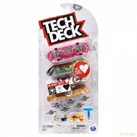 Zestaw Tech Deck fingerboard, 4pack, 2 [GRA]