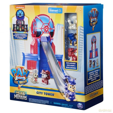 Zestaw z figurkami Psi Patrol Micro Movie Tower [FIGURKA]