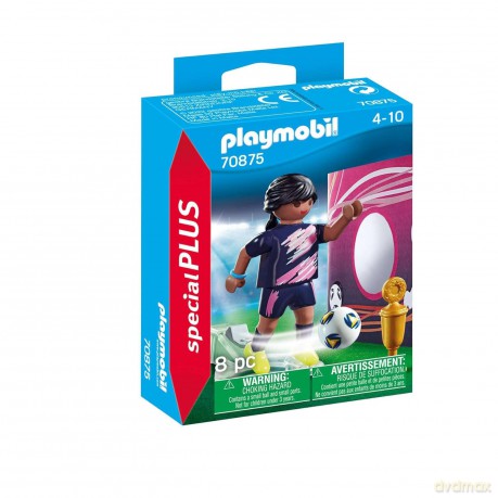 Zestaw z figurką Special Plus 70875 Piłkarka z bramką